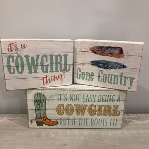 2/$20 - Cute Decor Signs